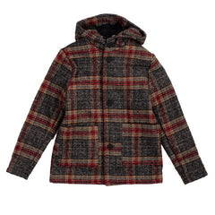 daniele alessandrini Abbigliamento Cappotti E Giubbini black camel dark red / 4A daniele alessandrini - Abbigliamento - Cappotti E Giubbini - Cappotti