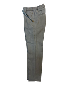 Jeckerson Abbigliamento Pantaloni Jeckerson Pantalone Pinces e lacci color burro
