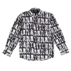 john richmond Abbigliamento Camicie gothic black white / 2A john richmond - Abbigliamento - Camicie - Camicie