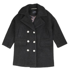 john richmond Abbigliamento Cappotti E Giubbini black / 4A john richmond - Abbigliamento - Cappotti E Giubbini - CAPPOTTO LUNGO COETES