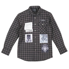 john richmond abbiglimento Camicie ck gry blk / 8A john richmond - abbiglimento - Camicie - Camicie