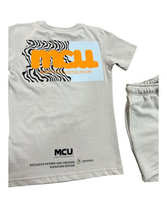 MCU Marco Cassese Union Abbigliamento Completi COMPLETO T SHIRT + SHORTS MCU SWAROVSKI