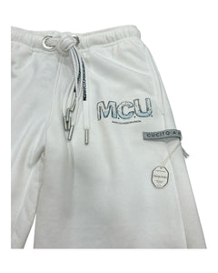 MCU Marco Cassese Union Abbigliamento Completi MCU by SWAROVSKI - COMPLETO FELPA CAPPUCCIO E PANTALONE P/E 2025 GARZATO