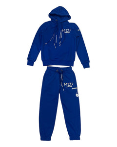 MCU Marco Cassese Union Abbigliamento Completi MCU by SWAROVSKI - COMPLETO FELPA CAPPUCCIO E PANTALONE P/E 2025 GARZATO