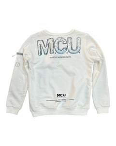 MCU Marco Cassese Union Abbigliamento Felpe MCU by SWAROVSKI - FELPA GIROCOLLO P/E 2025