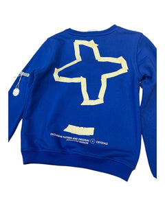 MCU Marco Cassese Union Abbigliamento Felpe MCU by SWAROVSKI - FELPA GIROCOLLO P/E 2025