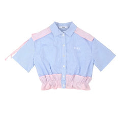 msgm Abbigliamento Camicie sky / 8A msgm - Abbigliamento - Camicie - Camicie