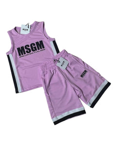 msgm Abbigliamento Completi MSGM COMPLETO BASKET
