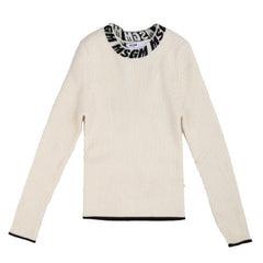 msgm Abbigliamento Maglie crema / 6A msgm - Abbigliamento - Maglie - Maglie
