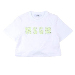 msgm Abbigliamento T-Shirt bianco / 6A msgm - Abbigliamento - T-Shirt - T-shirt