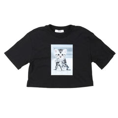 msgm Abbigliamento T-Shirt nero black / 10A msgm - Abbigliamento - T-Shirt - T-shirt