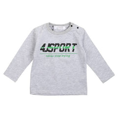 paciotti Abbigliamento T-Shirt grigio melange / 12M paciotti - Abbigliamento - T-Shirt - T-shirt
