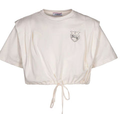 pinko Abbigliamento T-shirt Bianco Panna / 16A Pinko T Shirt