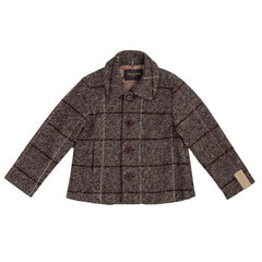 trussardi Abbigliamento Cappotti E Giubbini check pink royal / 6A trussardi - Abbigliamento - Cappotti E Giubbini - Cappotti