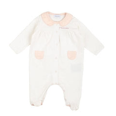 trussardi Abbigliamento Tutine off white pink soft / 3/6M trussardi - Abbigliamento - Tutine - Tutine