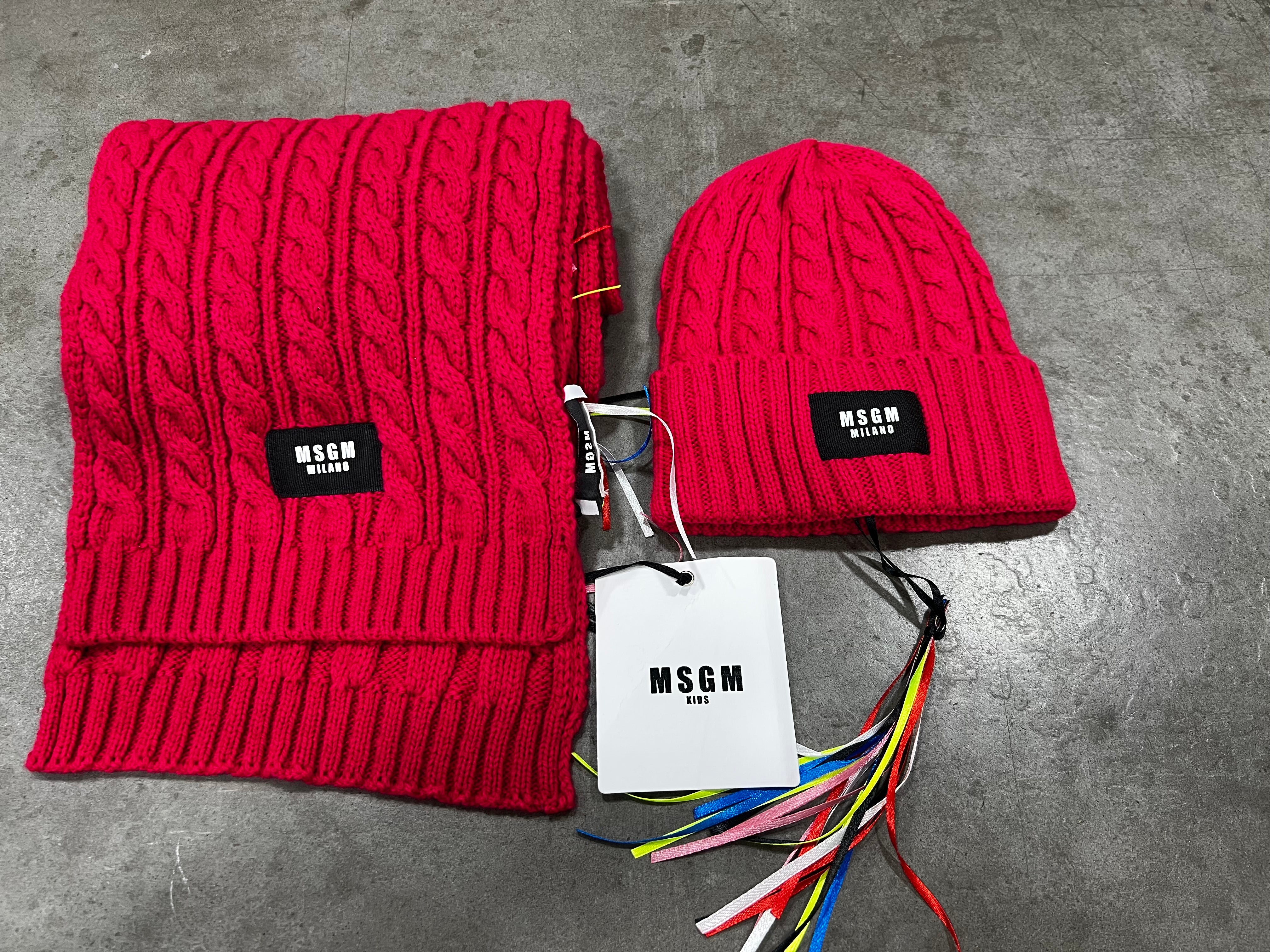 MSGM SCIARPA + CAPPELLO