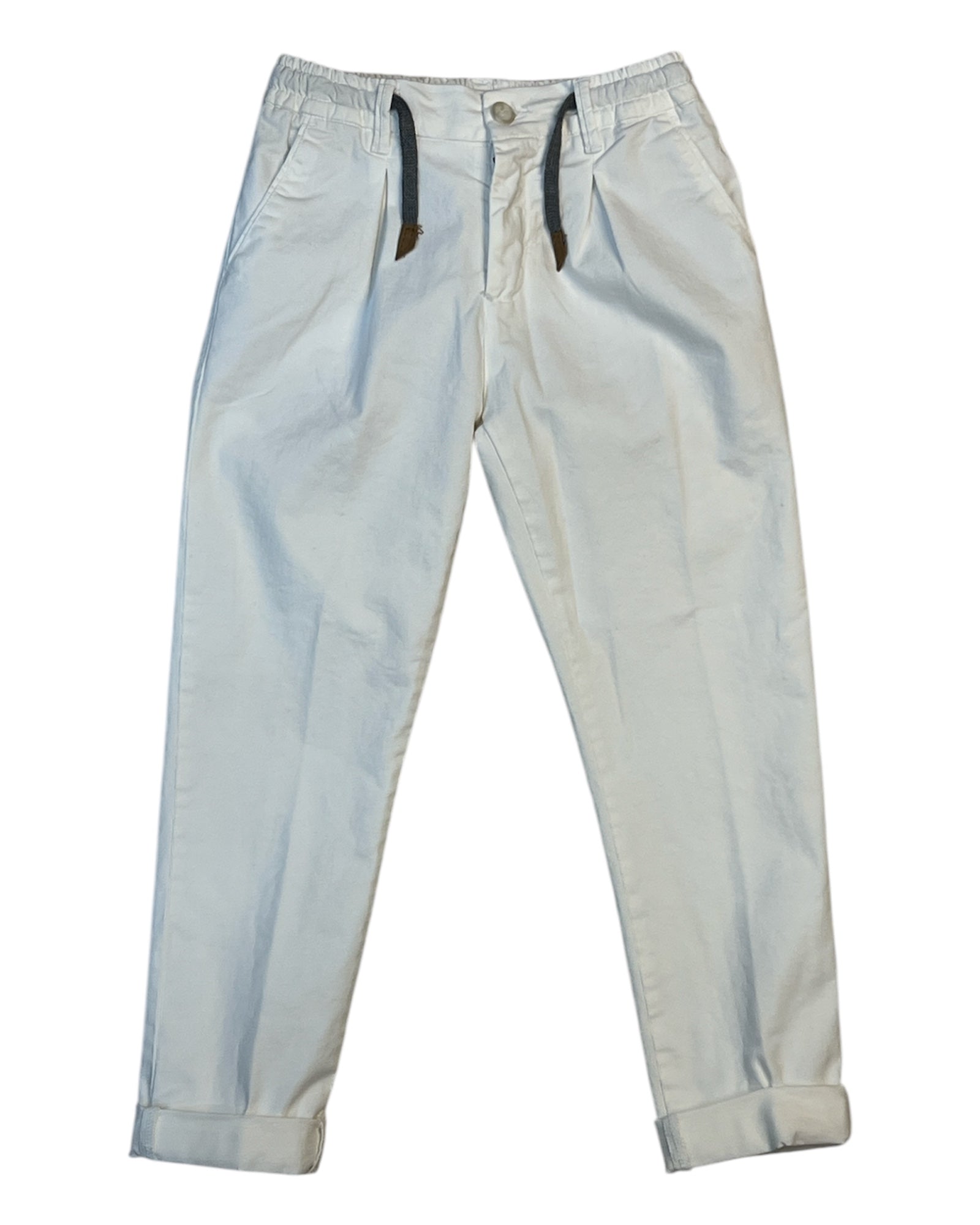 Jeckerson pantalone elegante lacci e pinces