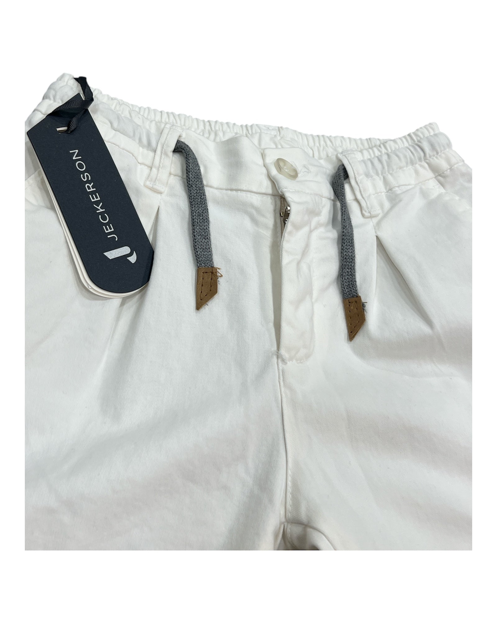 Jeckerson pantalone elegante lacci e pinces