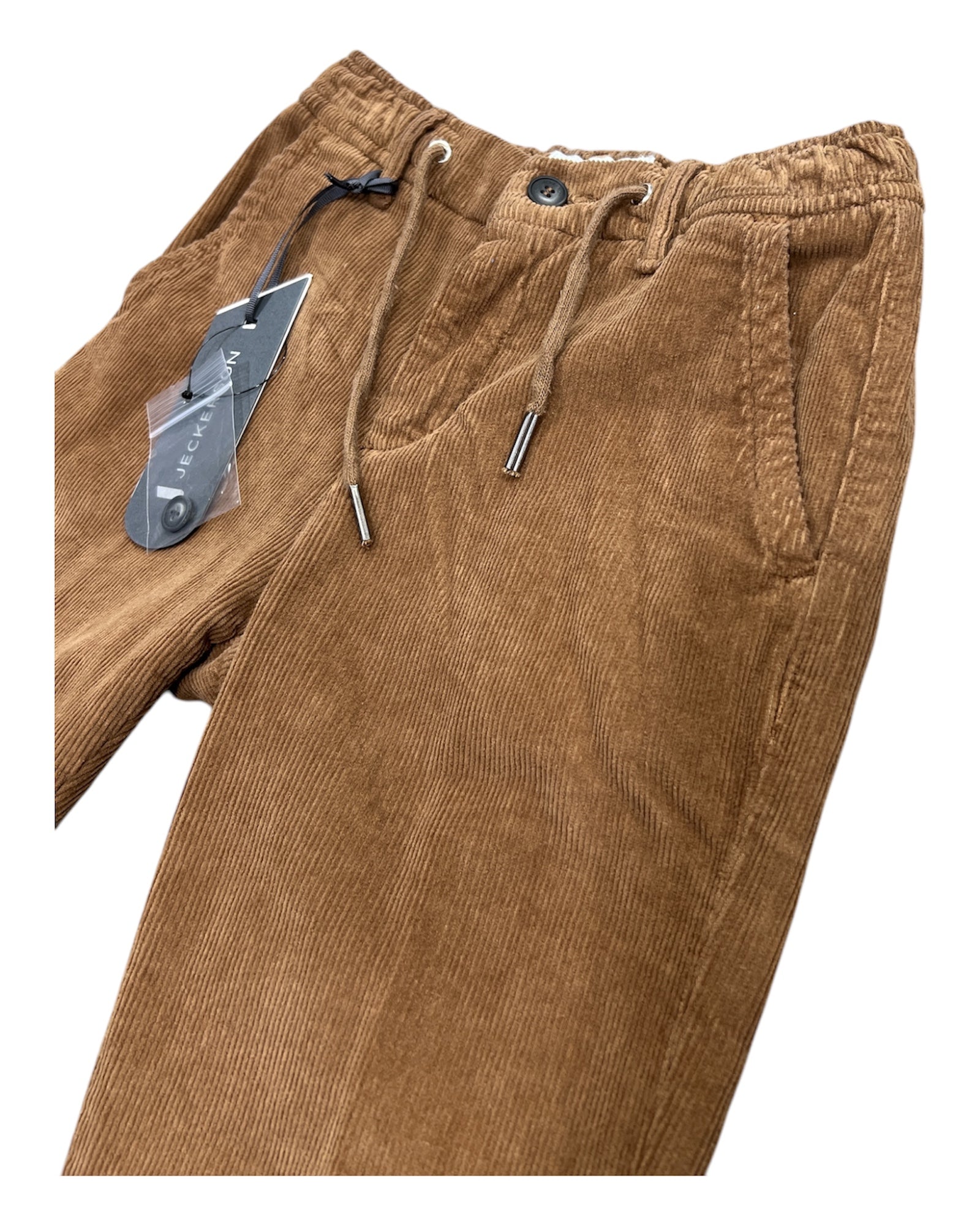 Jeckerson pantalone in velluto cammello