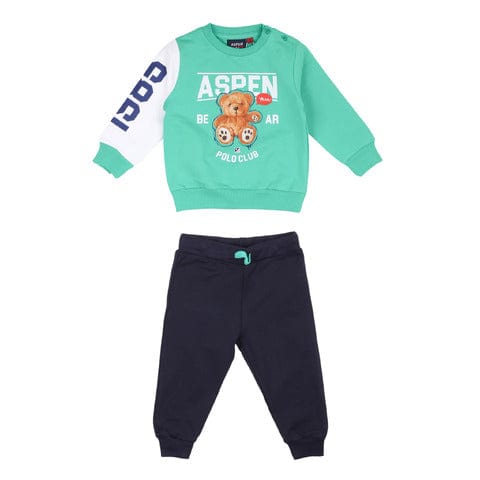 aspen polo club abbiglimento Completi green / 12M aspen polo club - abbiglimento - Completi - Completi
