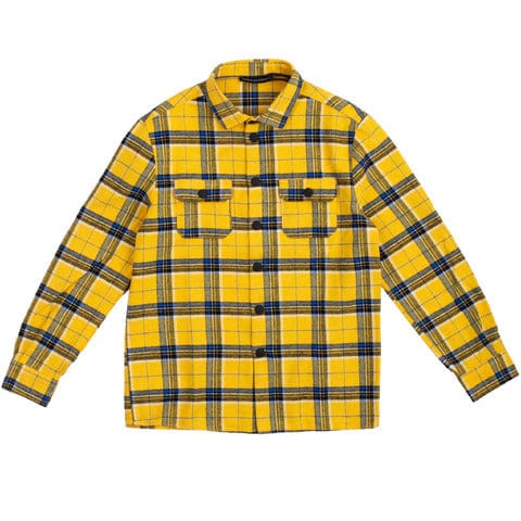 daniele alessandrini Abbigliamento Camicie ochre / 6A daniele alessandrini - Abbigliamento - Camicie - Camicie