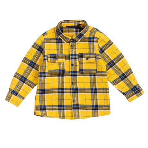 daniele alessandrini Abbigliamento Camicie ochre / 6M daniele alessandrini - Abbigliamento - Camicie - Camicie