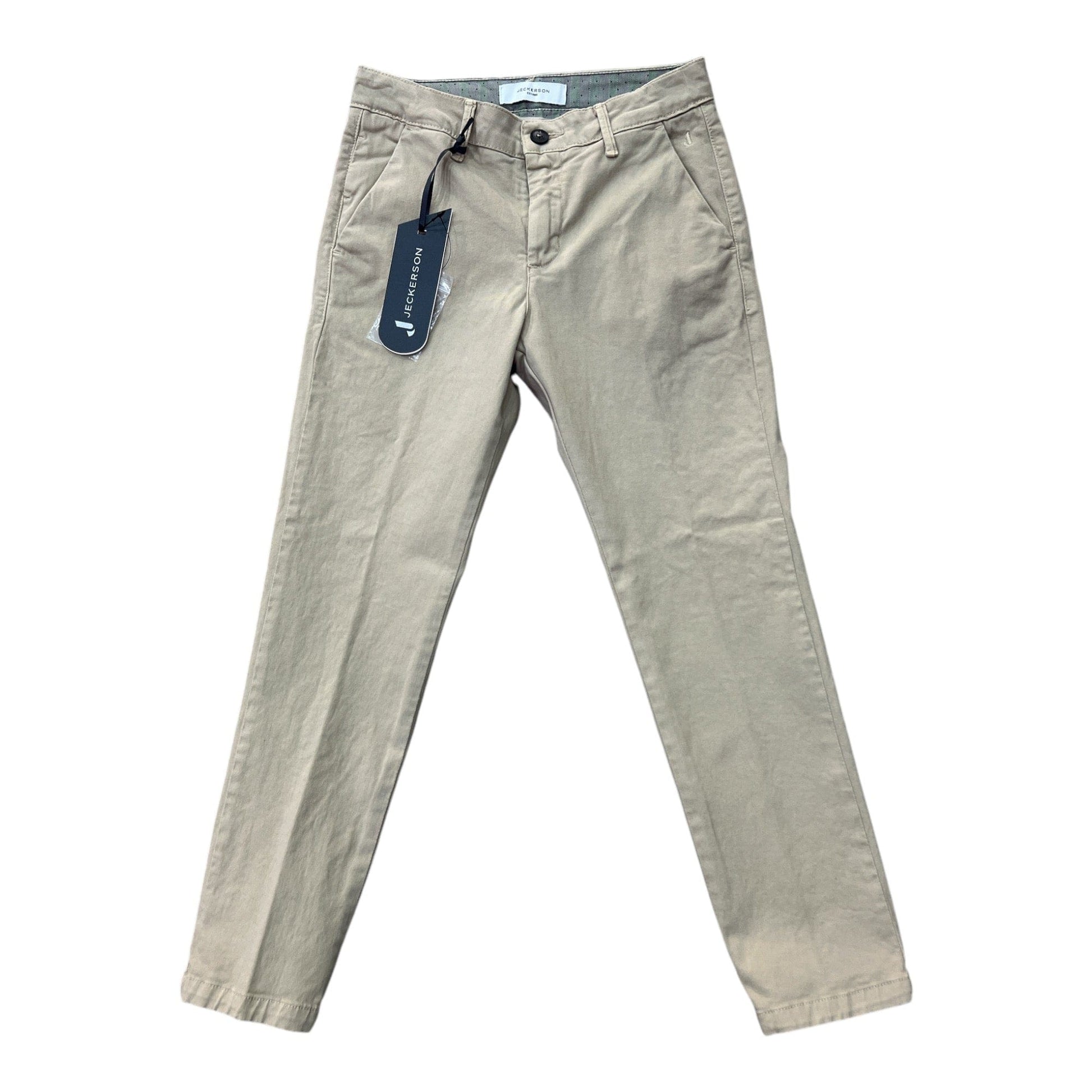 Jeckerson Abbigliamento Pantaloni Jeckerson pantalone classico beige