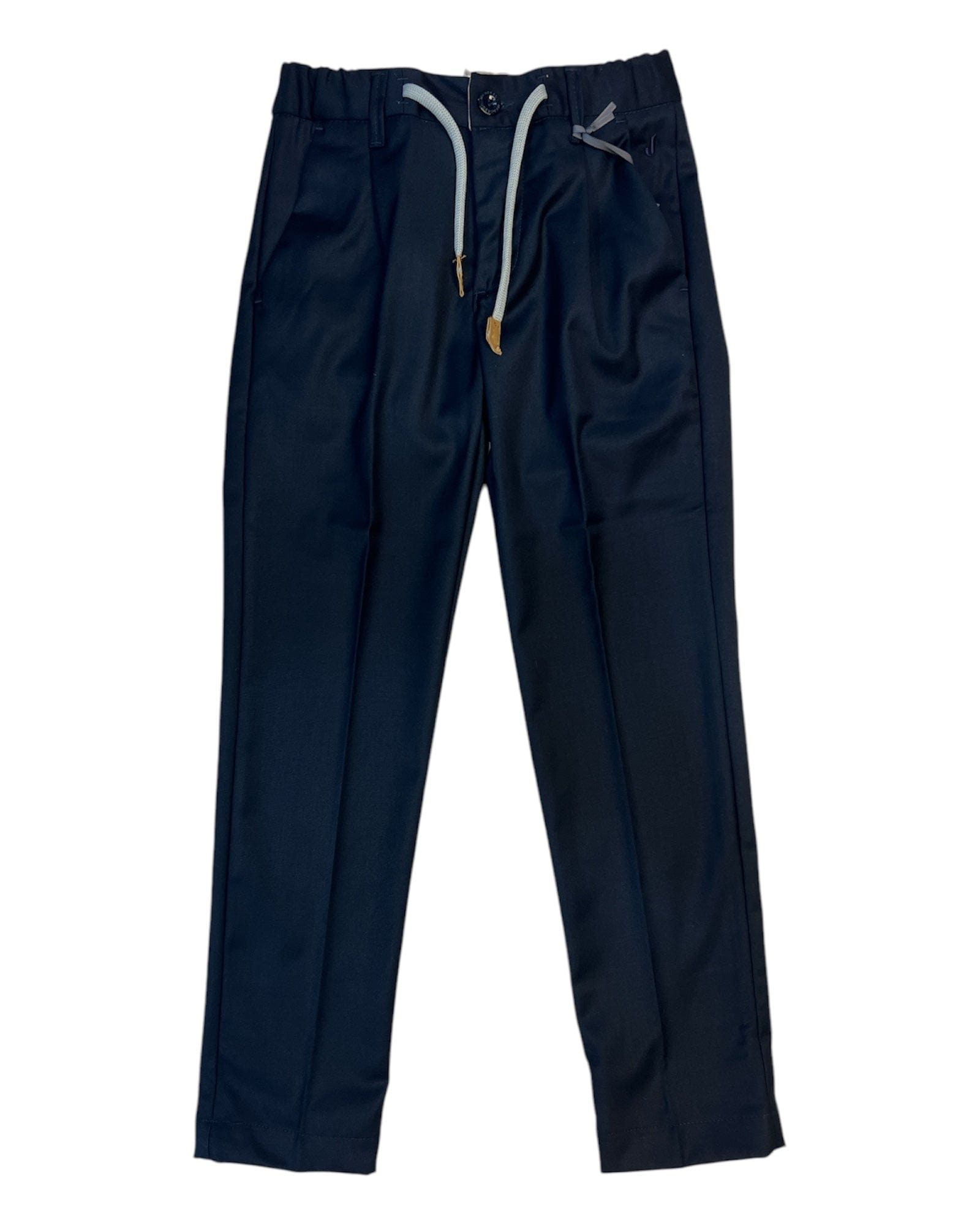 Jeckerson Abbigliamento Pantaloni Jeckerson Pantalone pinces e lacci blu
