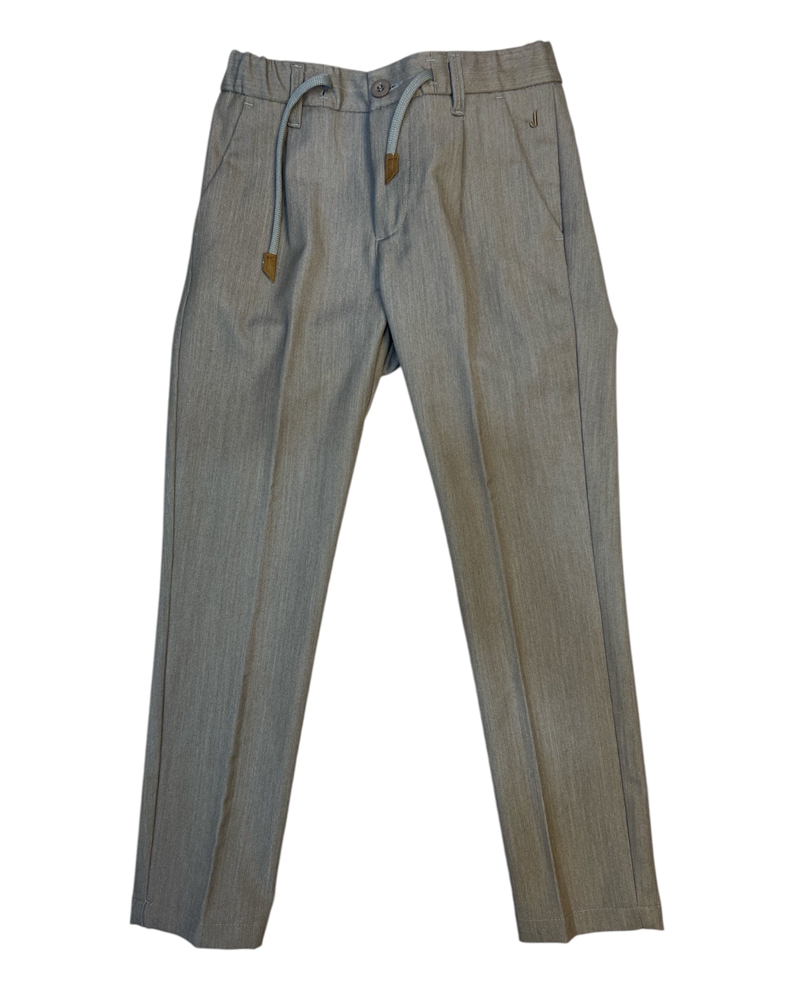 Jeckerson Abbigliamento Pantaloni Jeckerson Pantalone Pinces e lacci color burro