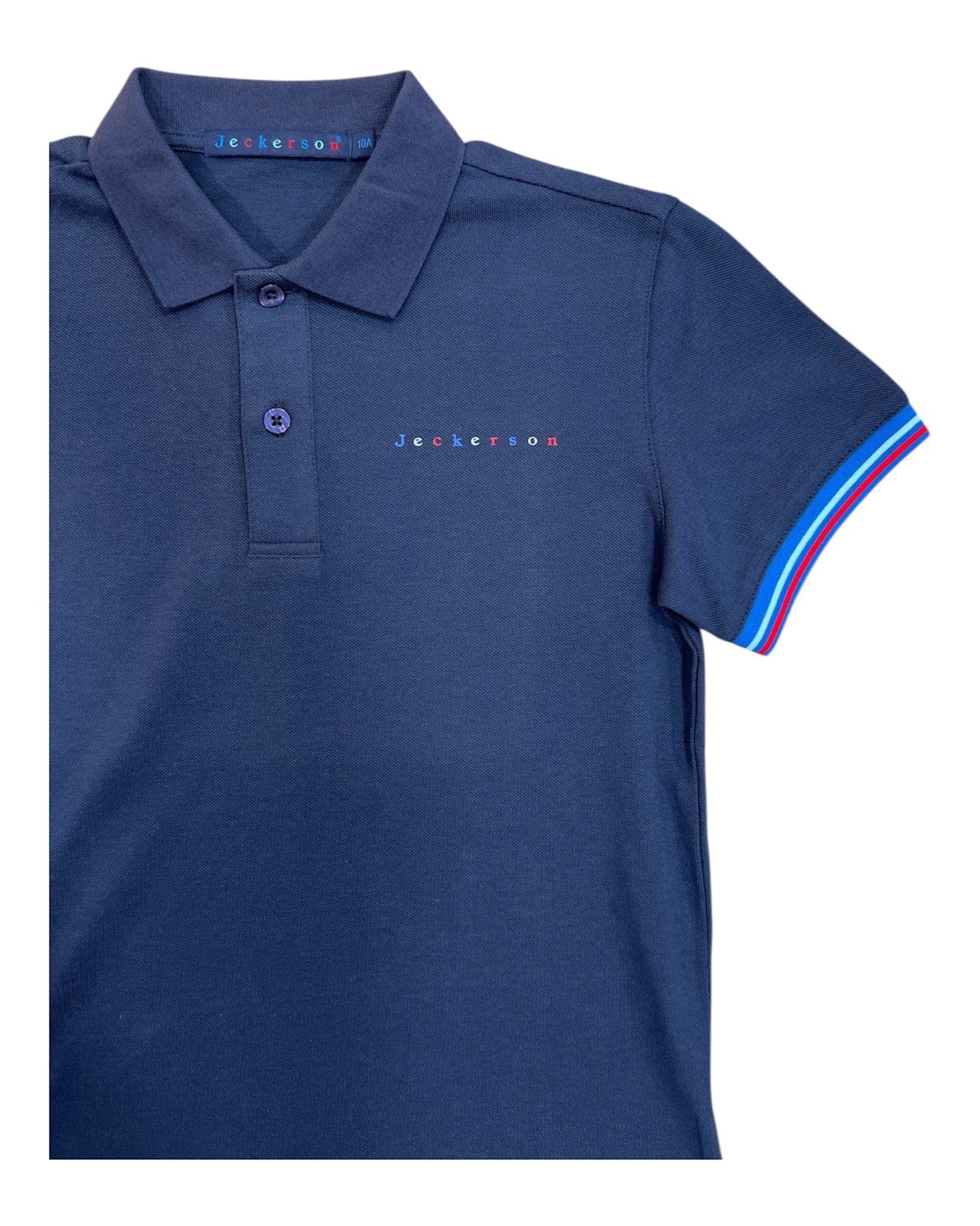 Jeckerson Abbigliamento Polo Jeckerson polo blu bambino