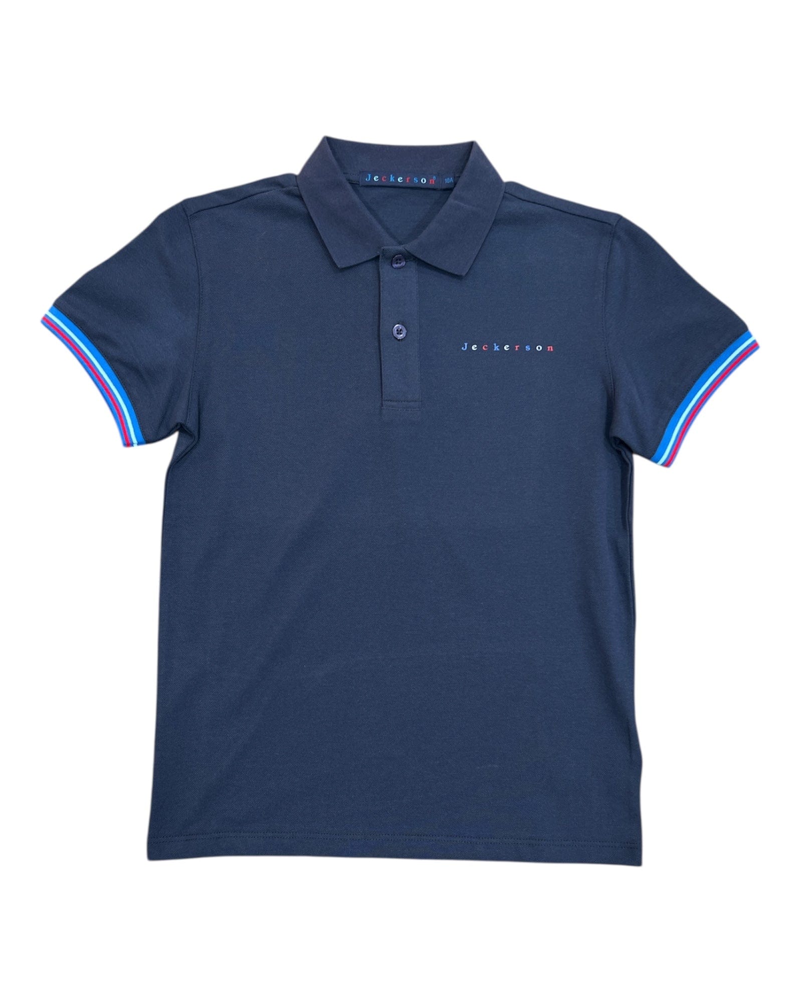 Jeckerson Abbigliamento Polo Jeckerson polo blu bambino