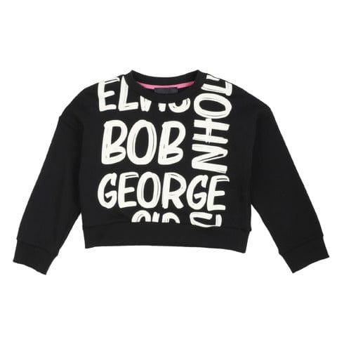 john richmond Abbigliamento Felpe black / 2A john richmond - Abbigliamento - Felpe - FELPA SUGAM