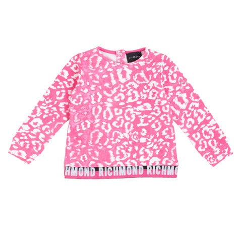 john richmond Abbigliamento Felpe leo pink white / 6M john richmond - Abbigliamento - Felpe - Felpe