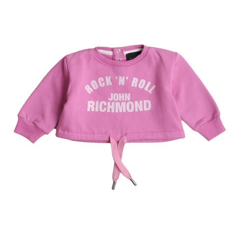 john richmond Abbigliamento Felpe pink cloud / 6M john richmond - Abbigliamento - Felpe - FELPA SPECTO