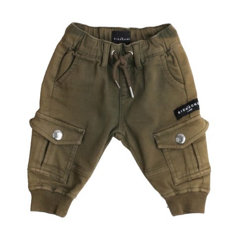 john richmond Abbigliamento Pantaloni elm green / 6M john richmond - Abbigliamento - Pantaloni - PANTALONI GHULI