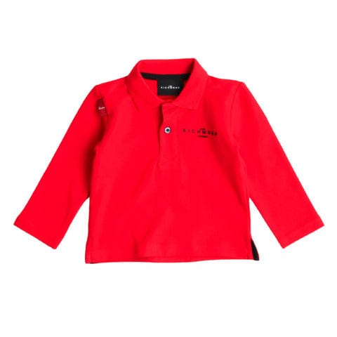 john richmond Abbigliamento Polo red black / 6M john richmond - Abbigliamento - Polo - POLO NARAB