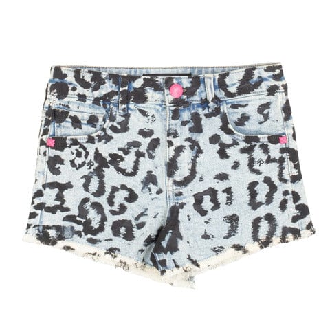 john richmond Abbigliamento Shorts denim leopard / 2A john richmond - Abbigliamento - Shorts - Shorts