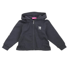 laura biagiotti Abbigliamento Felpe piombo / 2A laura biagiotti - Abbigliamento - Felpe - FELPA ZIP E CAPPUCCIO