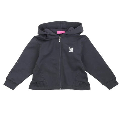 laura biagiotti Abbigliamento Felpe piombo / 2A laura biagiotti - Abbigliamento - Felpe - FELPA ZIP E CAPPUCCIO