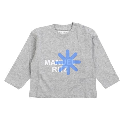 manuel ritz Abbigliamento T-Shirt grigio / 12M manuel ritz - Abbigliamento - T-Shirt - T-shirt