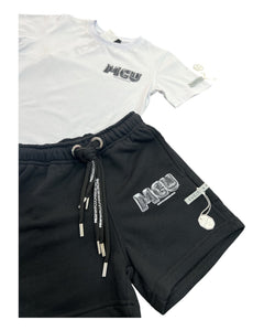 MCU Marco Cassese Union Abbigliamento Completi COMPLETO T SHIRT + SHORTS MCU SWAROVSKI