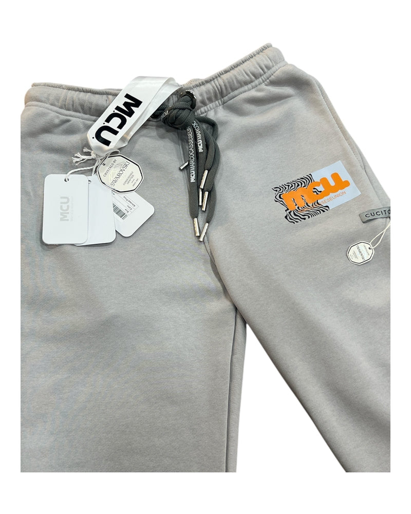 MCU Marco Cassese Union Abbigliamento Completi MCU by SWAROVSKI - COMPLETO FELPA CAPPUCCIO E PANTALONE P/E 2025 GARZATO