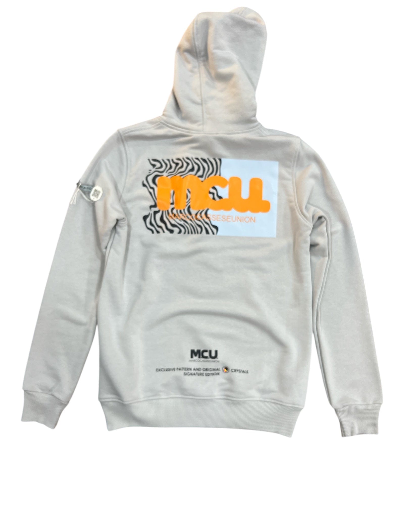 MCU Marco Cassese Union Abbigliamento Completi MCU by SWAROVSKI - COMPLETO FELPA CAPPUCCIO E PANTALONE P/E 2025 GARZATO