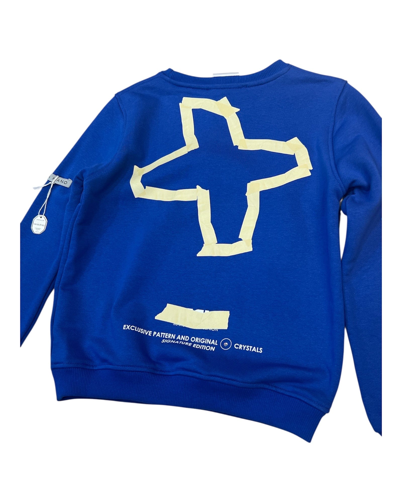 MCU Marco Cassese Union Abbigliamento Felpe MCU by SWAROVSKI - FELPA GIROCOLLO P/E 2025
