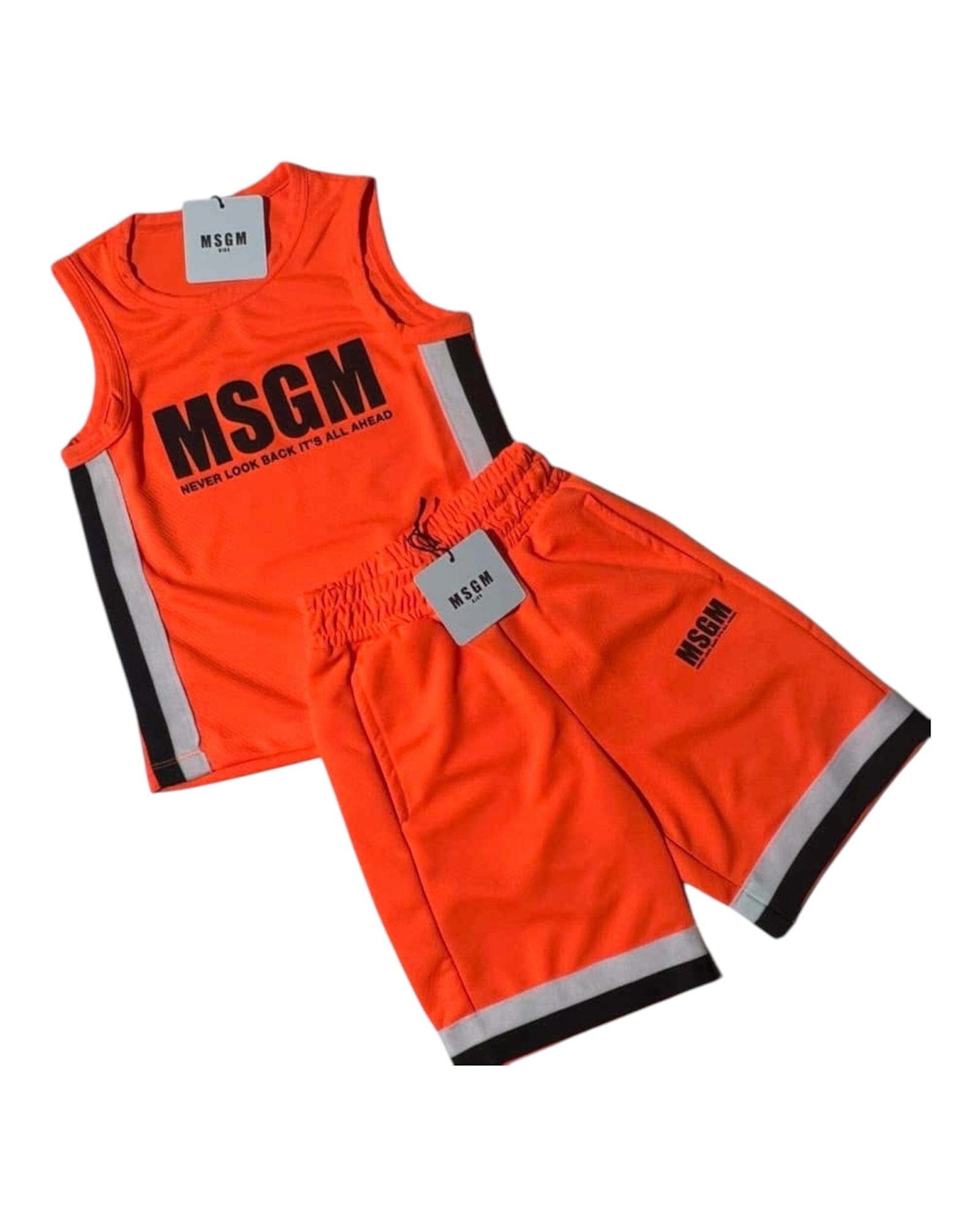 msgm Abbigliamento Completi MSGM COMPLETO BASKET