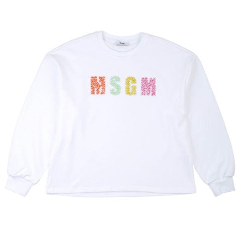msgm Abbigliamento Felpe bianco / 4A msgm - Abbigliamento - Felpe - Felpe