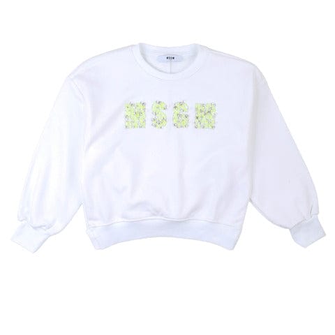 msgm Abbigliamento Felpe bianco / 6A msgm - Abbigliamento - Felpe - Felpe