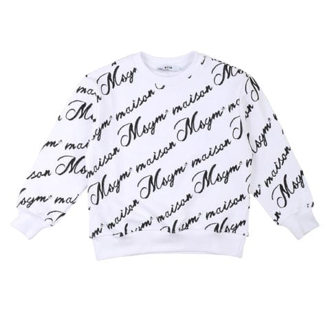 msgm Abbigliamento Felpe bianco / 6A msgm - Abbigliamento - Felpe - Felpe