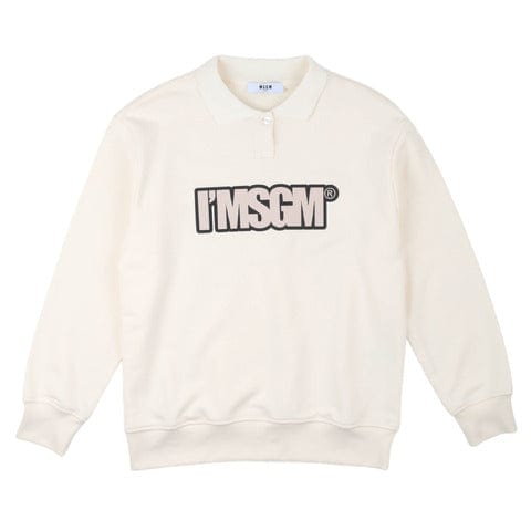 msgm Abbigliamento Felpe crema / 10A msgm - Abbigliamento - Felpe - Felpe