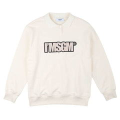 msgm Abbigliamento Felpe crema / 10A msgm - Abbigliamento - Felpe - Felpe